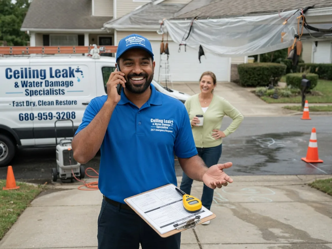 Ceiling Leak Cleanup Marion, NC FAQs