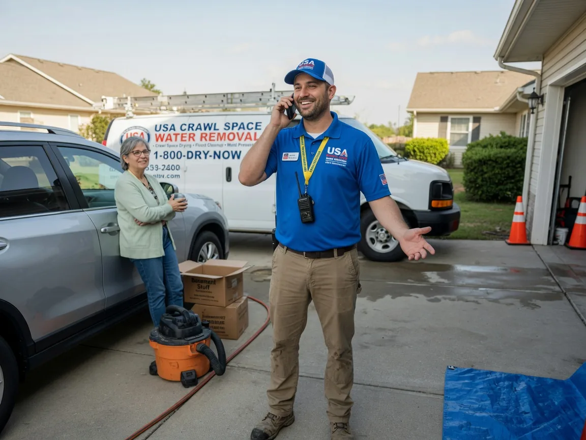 Crawl Space Water Removal Marion, NC FAQs